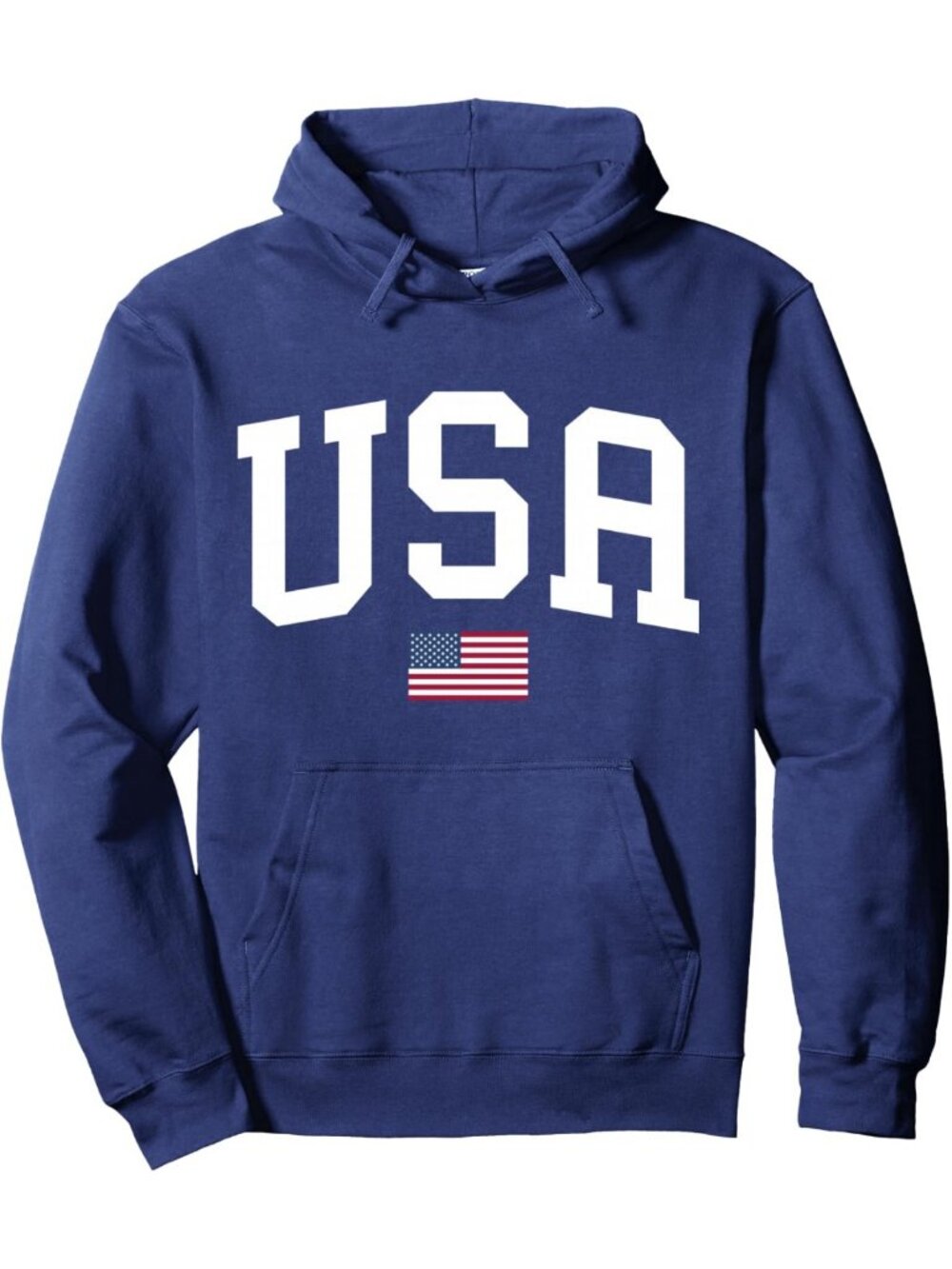 Patriotic American Flag Hoodie for Men & Women | Unisex July 4th Pullover